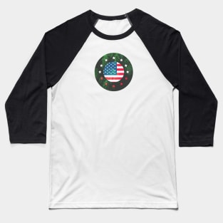 Green USA Baseball T-Shirt